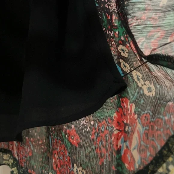 Scotch & Soda Leopard & Lillies Mini Dress from Anthropologie (Size 2) - Picture 9 of 13